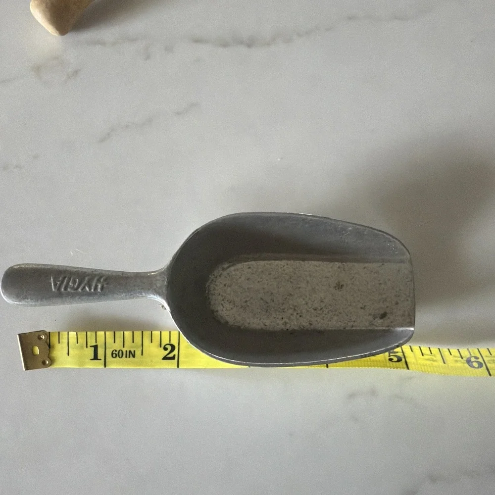 Lot 3 Scoop Spoon Strainer‎ HYGIA Germany Primitive Rustic Farmhouse VTG